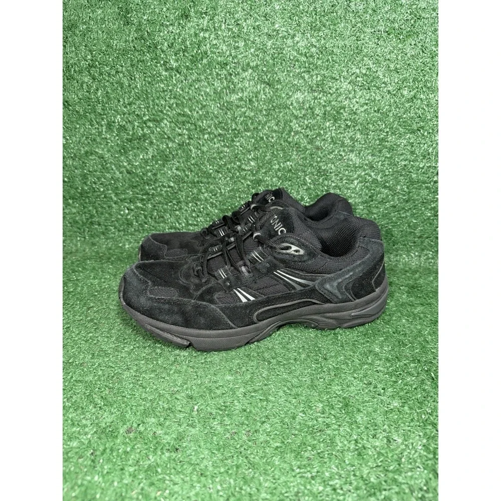Vionic Shoes Womens Size 9 Walker Black Suede Walking Orthotic Support Sneakers